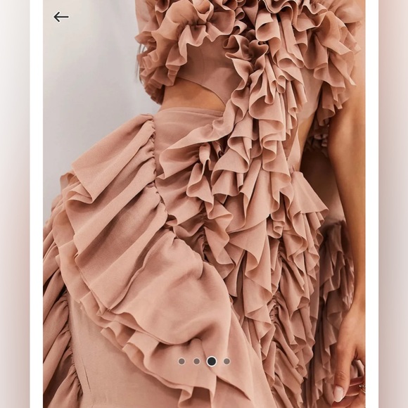 Ruffle Midi Dress - Picture 3 of 6